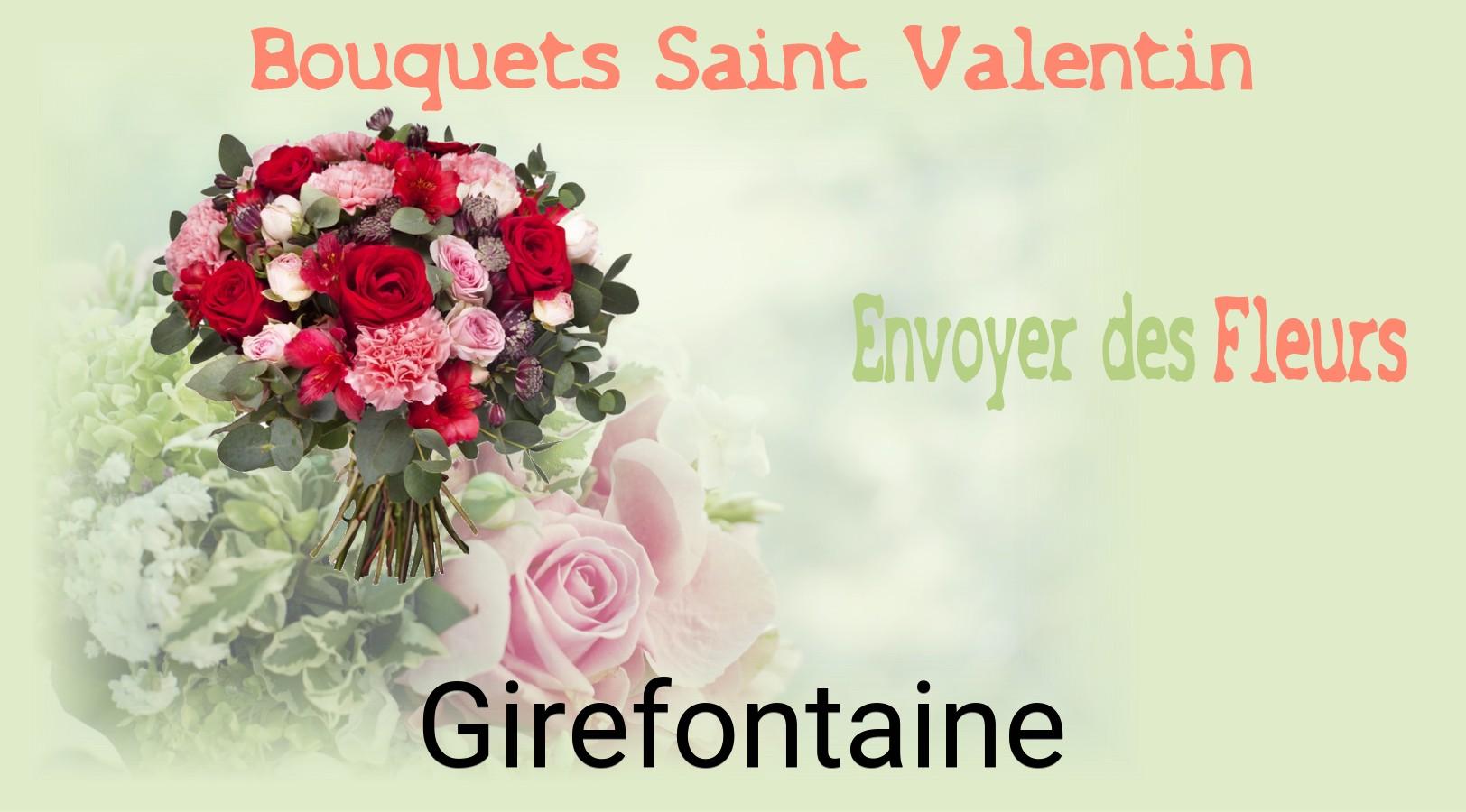 Roses de Saint-Valentin livrées à Girefontaine
